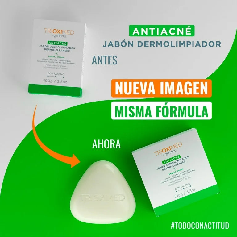 Trioximed Jabón Antiacné Dermolimpiador 100g