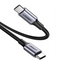 Cable USB-C a USB-C | 1 Metro | Carga Rápida 100W,  Transfer de datos 480 Mbps | Color Negro.