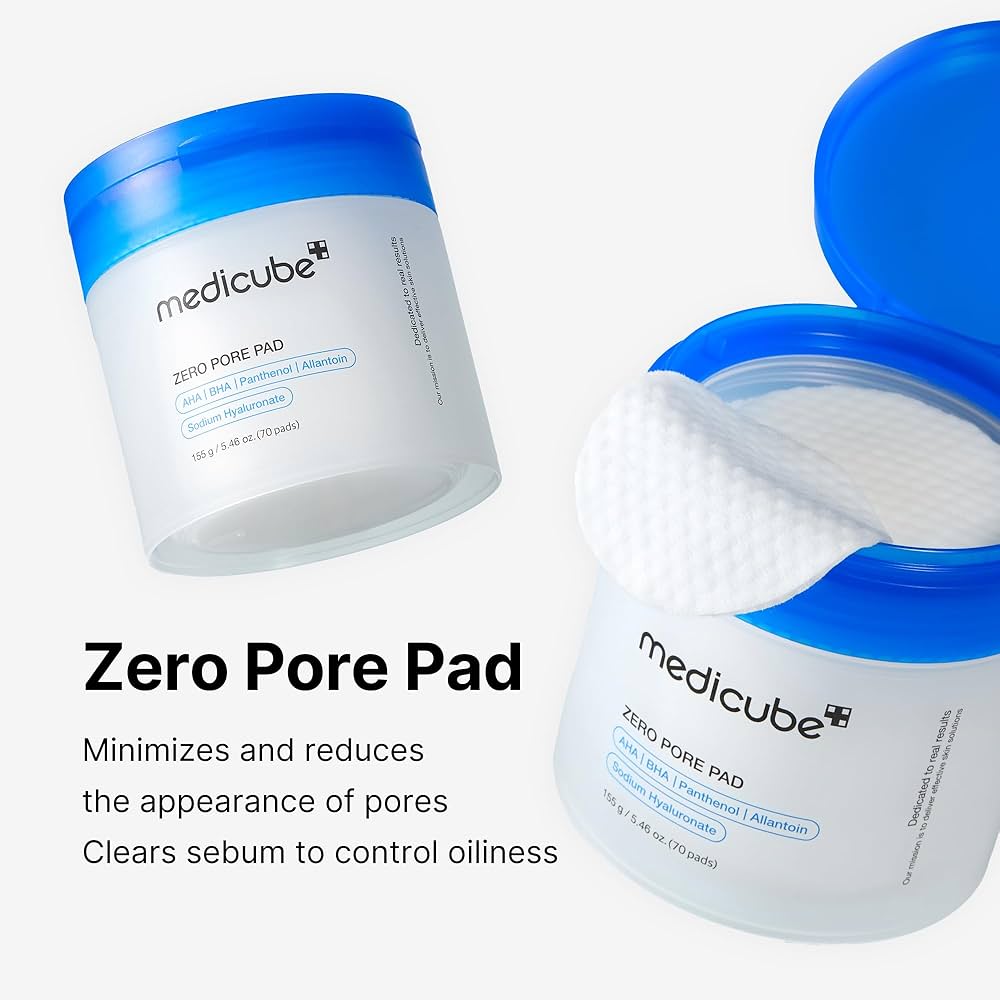 Medicube Zero Pore Pad 2.0 (70 Pads) Tónico Facial En Pads Momento De Aplicación Noche Tipo De Piel