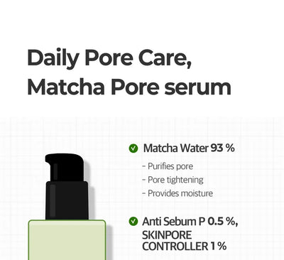 Some By Mi  Super Matcha Sérum Reafirmante De Poros